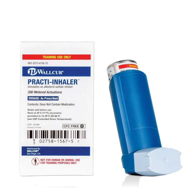 Wallcur Practi-Inhaler - Simulation Product for Medical Training