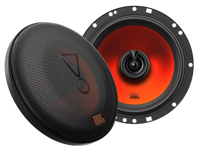 JBL Stage1 GEN2 62 – 6.5 Inch (165mm) 2-Way Coaxial Car Speakers – 50W RMS – 220W Peak – OEM Fit – With Grilles – Car Audio Upgrade – High Sensitivity – Easy Install – Set of 2 Audio