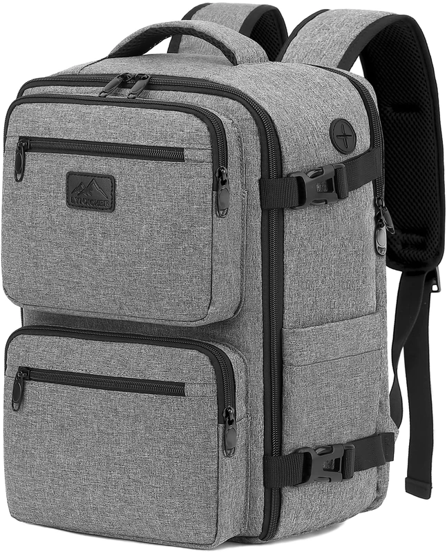 LYNXCHER Ryanair Cabin Bags 40x20x25 Travel Backpack Carry-ons Hand Luggage Bag Small Rucksack Underseat Cabin Size 20L Flight Laptop Bags(Gray, S)