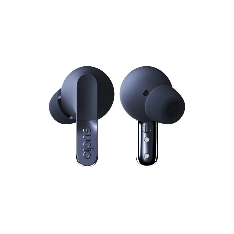 Sudio N3Pro Steel Blue - the Day-to-Night Noise Cancelling Earbuds. Active Noise Cancellation (35dB), 5.5 Hours Playing Time, IPX4, Microphone to Take Calls, Bluetooth 5.4 - Image 1