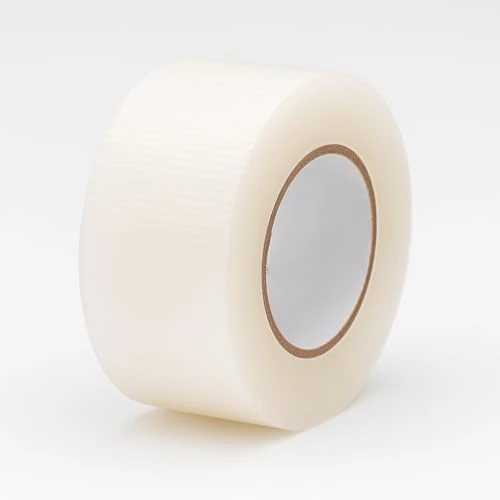 Transparent Surgical Tape, 2.5cm x 9.1m (1 Roll) | Hypoallergenic | Transparent Tape | Medical Tape for Skin, Dressings and Face | Blister Tape | Bandage Tape | First Aid Tape Suitable for Sensitive S