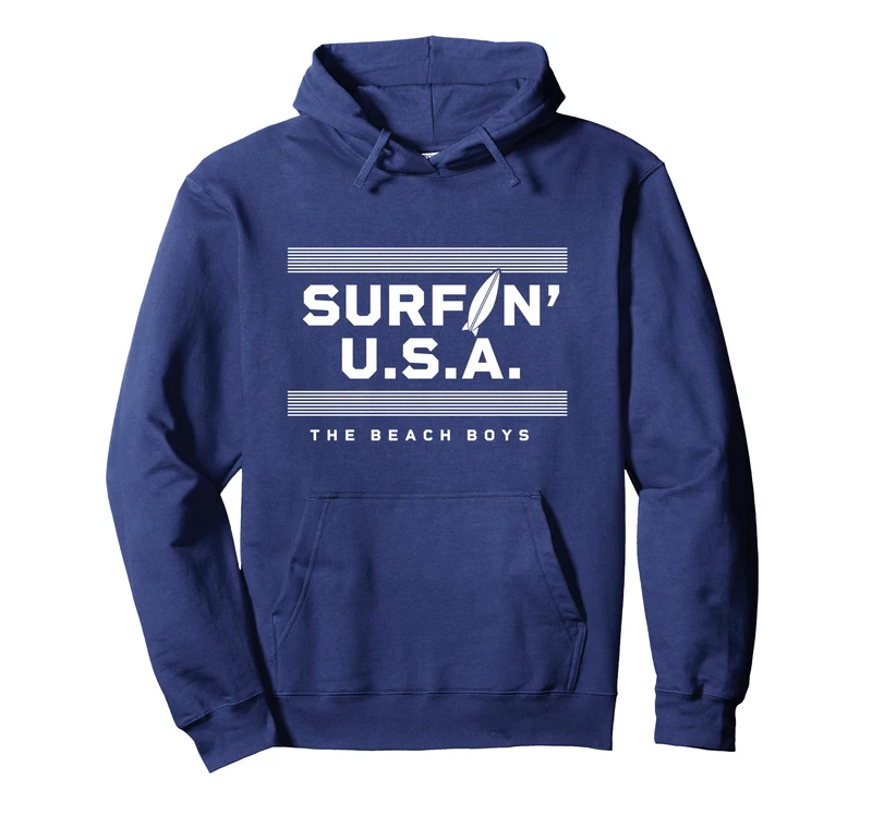 Official Beach Boys Surfin' USA Pullover Hoodie