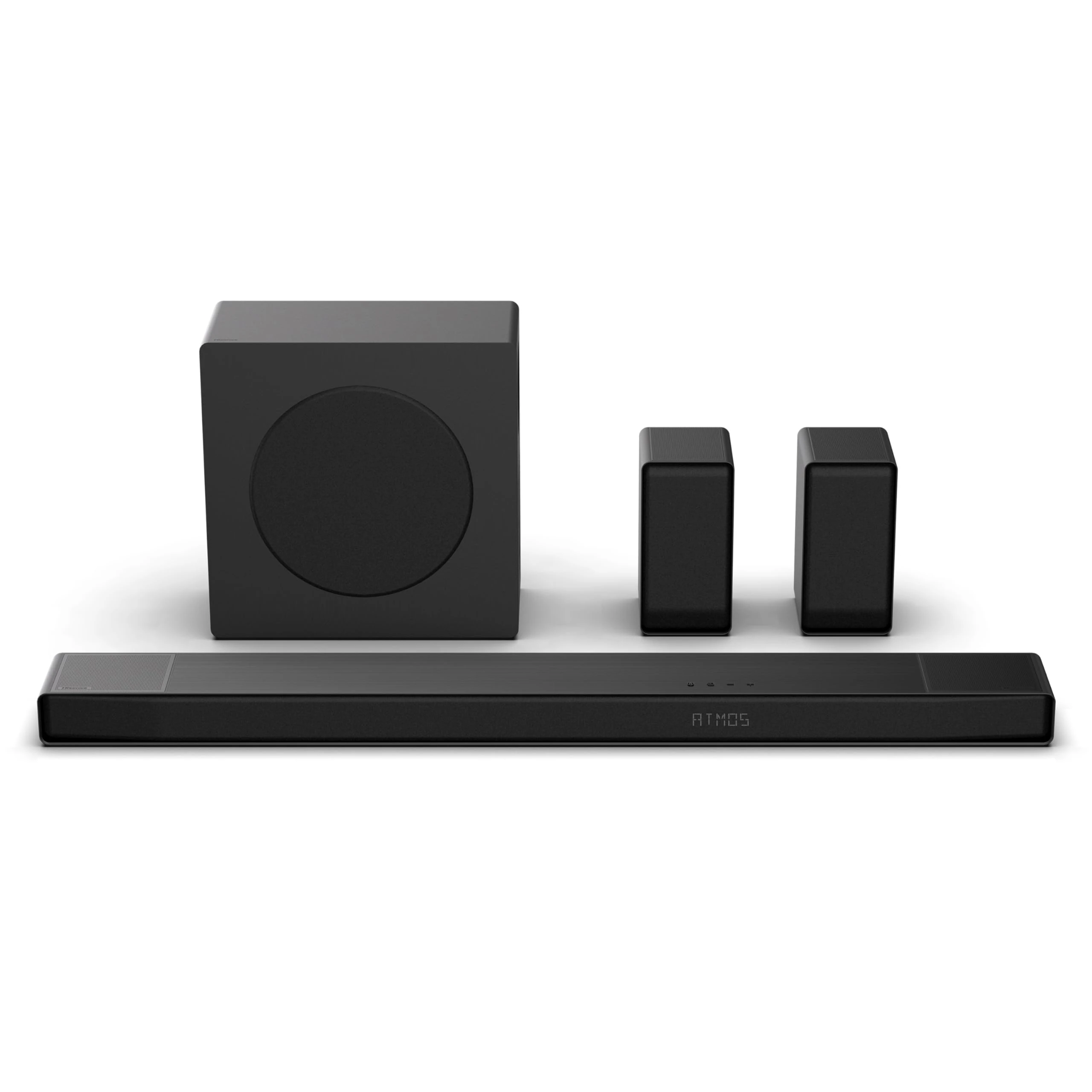 Hisense AX5140Q, 5.1.4 CH Soundbar, 4 up-firing speakers, Hi-Concerto,Dolby Atmos, DTS:X, Room fitting tuning, True wireless rear surround speakers,6.5" wireless subwoofer, EzPlay 3.0,ConnectLife