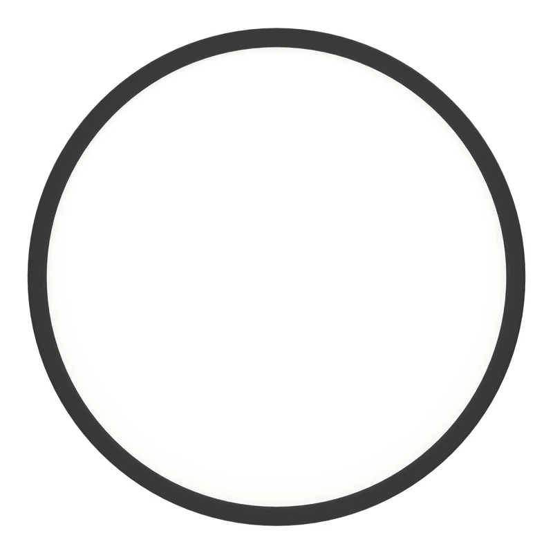 Eglo Connect.z Smart-Home LED Bathroom Ceiling Light Fueva 6-Z, Ø 38,9 cm, ZigBee, app and Alexa Voice Control, Light Colour (Warm White-Cold White), dimmable Ceiling lamp, Black, IP44