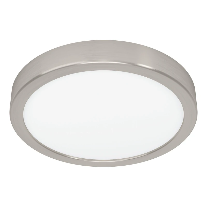 Eglo Connect.z Smart-Home LED Bathroom Ceiling Light Fueva 6-Z, Ø 21 cm, ZigBee, app and Alexa Voice Control, Light Colour (Warm White-Cold White), dimmable Ceiling lamp, Silver, IP44