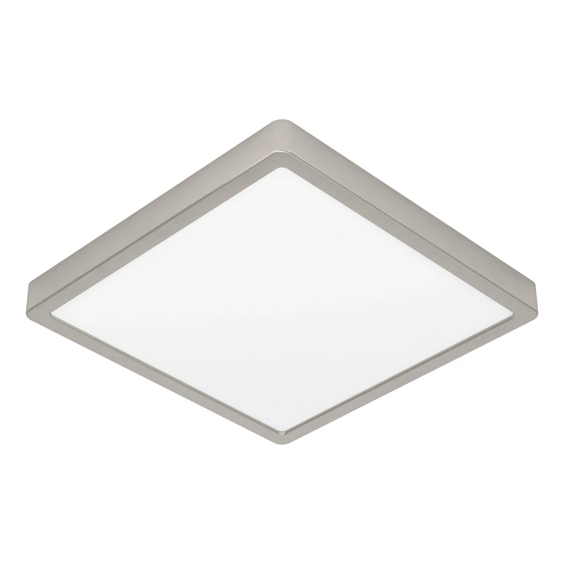 Eglo Connect.z Smart-Home LED Bathroom Ceiling Light Fueva 6-Z, 29.5 x 29.5 cm, ZigBee, app and Alexa Voice Control, Light Colour (Warm White-Cold White), dimmable Ceiling lamp, Silver, IP44
