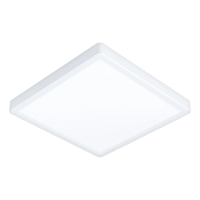Eglo Connect.z Smart-Home LED Bathroom Ceiling Light Fueva 6-Z, 39 x 39 cm, ZigBee, app and Alexa Voice Control, Light Colour (Warm White-Cold White), dimmable Ceiling lamp, White, IP44