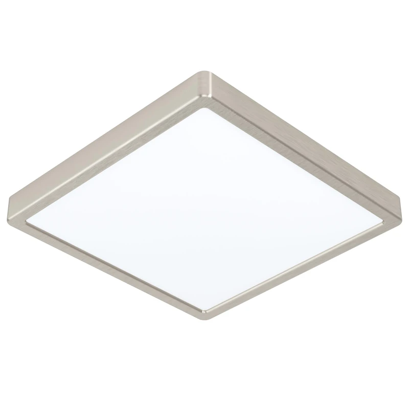 Eglo Connect.z Smart-Home LED Bathroom Ceiling Light Fueva 6-Z, 39 x 39 cm, ZigBee, app and Alexa Voice Control, Light Colour (Warm White-Cold White), dimmable Ceiling lamp, Silver, IP44