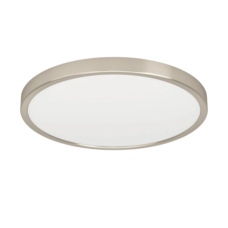 Eglo Connect.z Smart-Home LED Bathroom Ceiling Light Fueva 6-Z, Ø 38.9 cm, ZigBee, app and Alexa Voice Control, Light Colour (Warm White-Cold White), dimmable Ceiling lamp, Silver, IP44