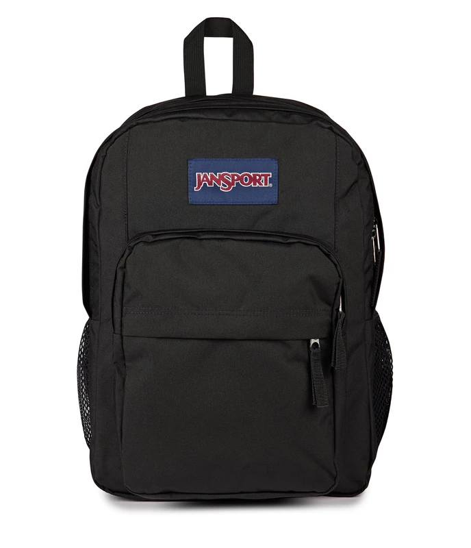 JanSport Big Day Pack Large Backpack, 15 Inch Laptop Compartment, 43.5 x 19 x 32.5 cm, Black, Black