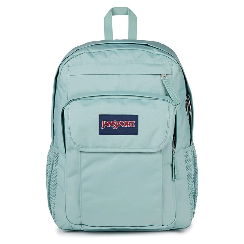 JanSport Union Pack Large Backpack, 15 Inch Laptop Compartment, 42 x 14 x 32 cm, Faded Sage, Green