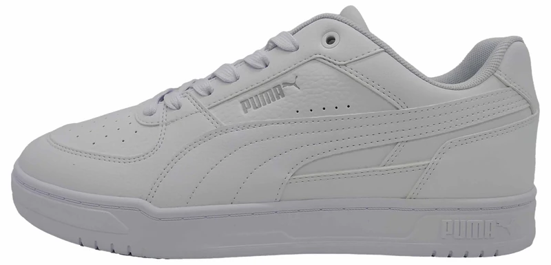 PUMA Unisex CAVEN III Sneaker, White Silver Black, 6 UK