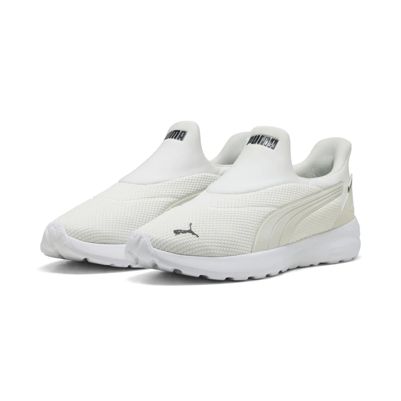 PUMA Unisex SOFTRIDE Cosmic SLIPTECH Sneaker, Vapor Gray-Vapor Gray, 10 UK