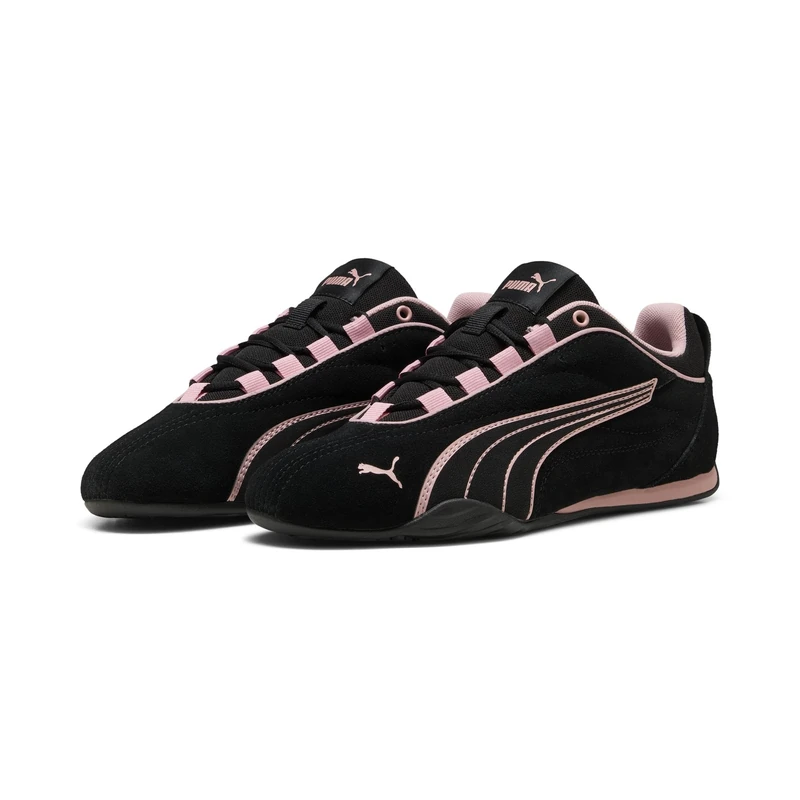 PUMA Women's Catch Soleil Trainers, PUMA Black-Rosy Outlook, 4 UK