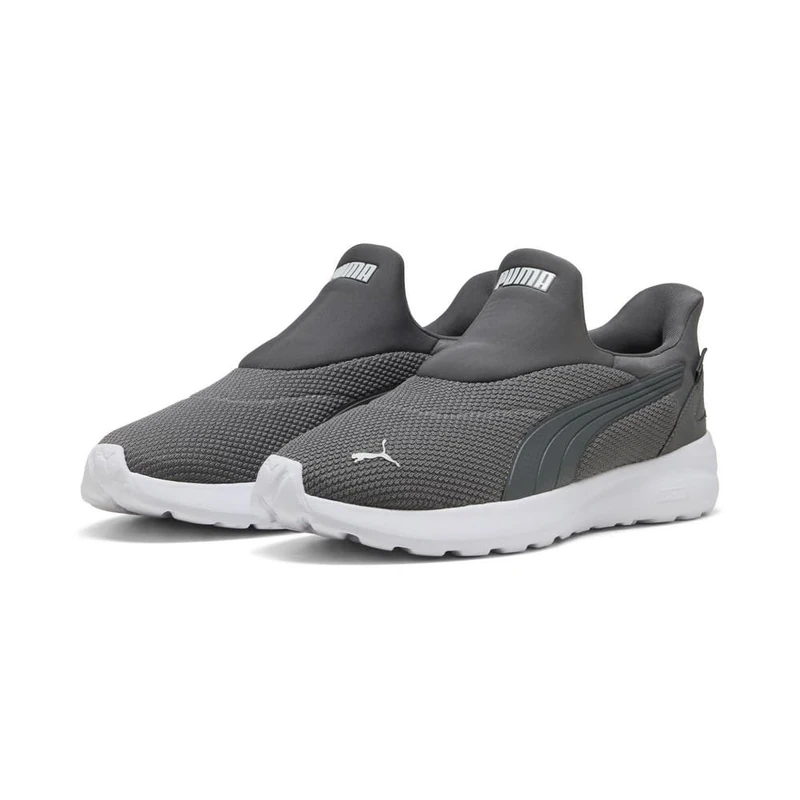 PUMA Unisex SOFTRIDE Cosmic SLIPTECH Sneaker, Cool Dark Gray-Cool Dark Gray, 10 UK