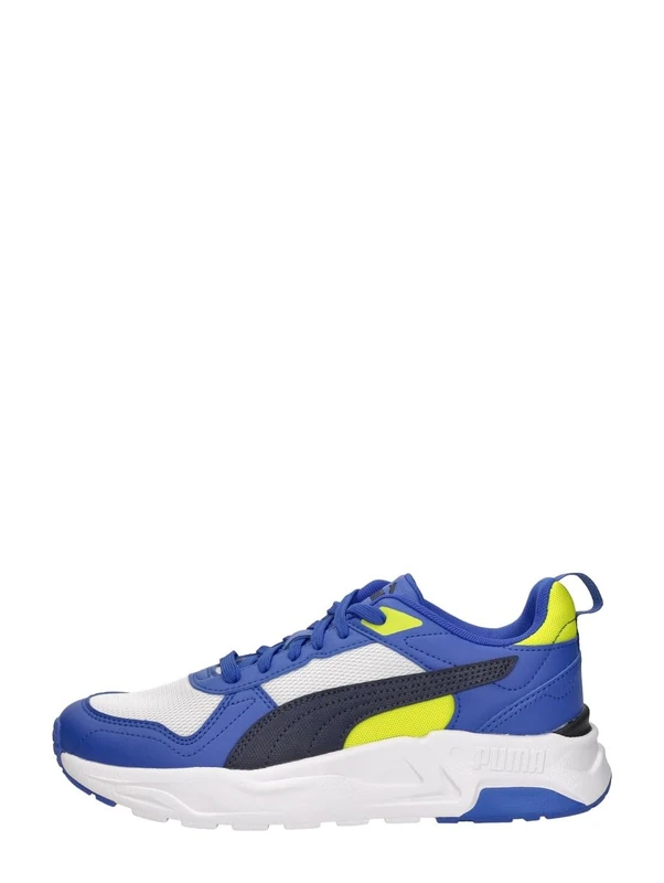 PUMA Trinity 2 LT JR Sneaker, Feather Gray Navy-Royal Sapphire, 3.5 UK - Image 1
