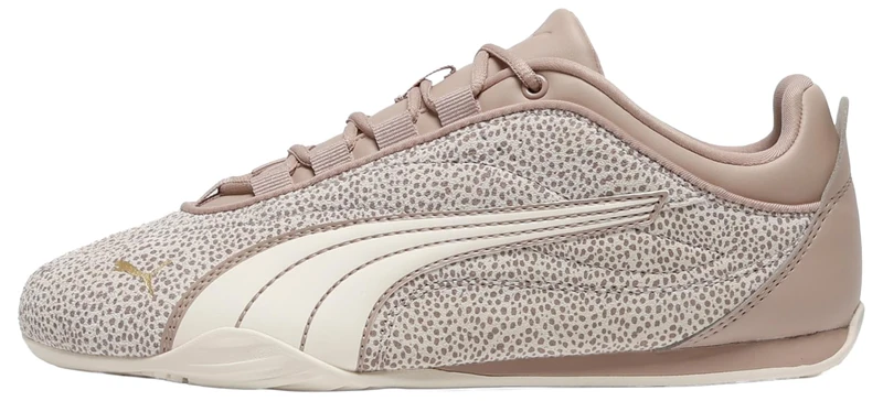 PUMA Women's Catch Soleil Topcat Trainers, Frosted Ivory-Rose Latte-PUMA Gold, 7.5 UK