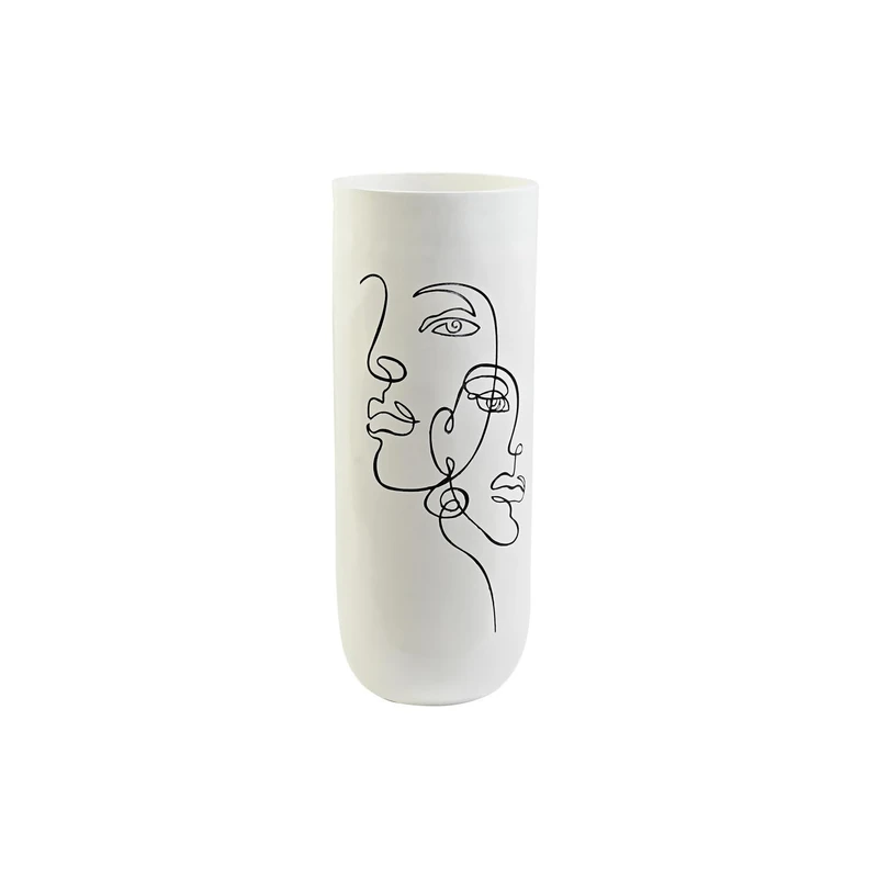 VASE Resin 34X34X90,5 Sides Abstract Glossy - Image 1