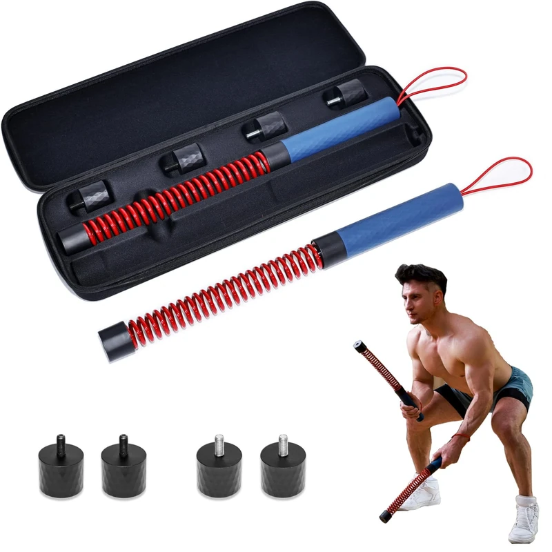 Ropeless Battle Rope, 2nd Generation Upgraded Version, Adjustable Weight, Portable Strength and Aerobic Trainer for Muscle Training Suitable for Athletes, Boxers, and Home Gyms to Burn