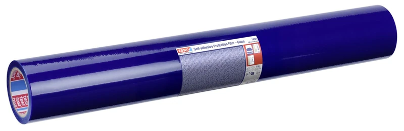 tesa self-adhesive protective film - protects against dust and scratches, ideal for windows and mirrors, reusable - 100 m x 75 cm roll, suitable for indoor and outdoor use
