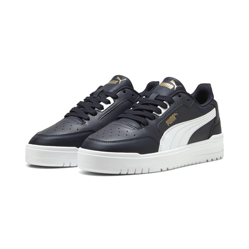 PUMA Unisex Shuffle Downtown Sneaker, New Navy White, 6 UK