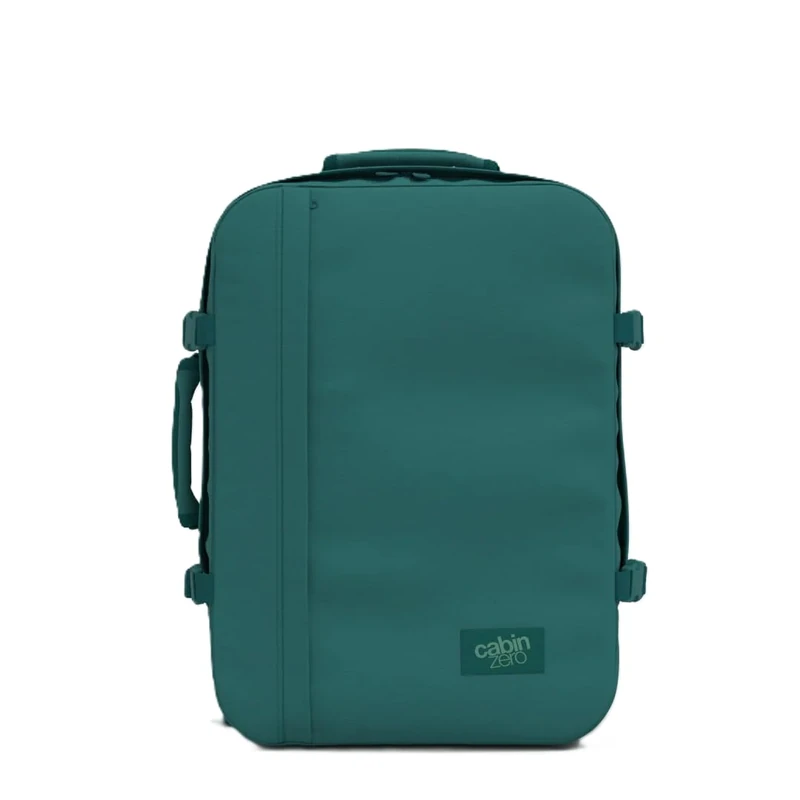 Cabinzero Classic 44L' Ultra Light Cabin Bag with Luggage TRACKERS, Unisex Backpack, Meadow Green, 44