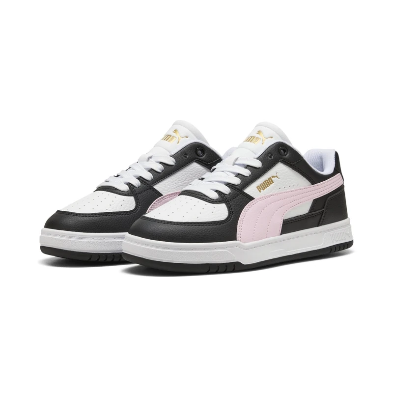 PUMA Unisex CAVEN III Sneaker - White-Pearl Pink-Gold - 5.5 UK
