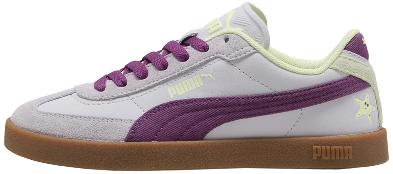 PUMA Club II ERA Summer JR Sneaker, Lavender POP-Plum Wine, 4.5 UK