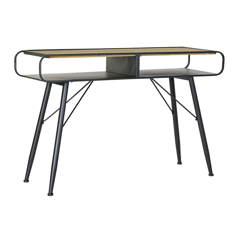 AlexandreHouse CONSOLE FIR METAL 120X38X78 BLACK