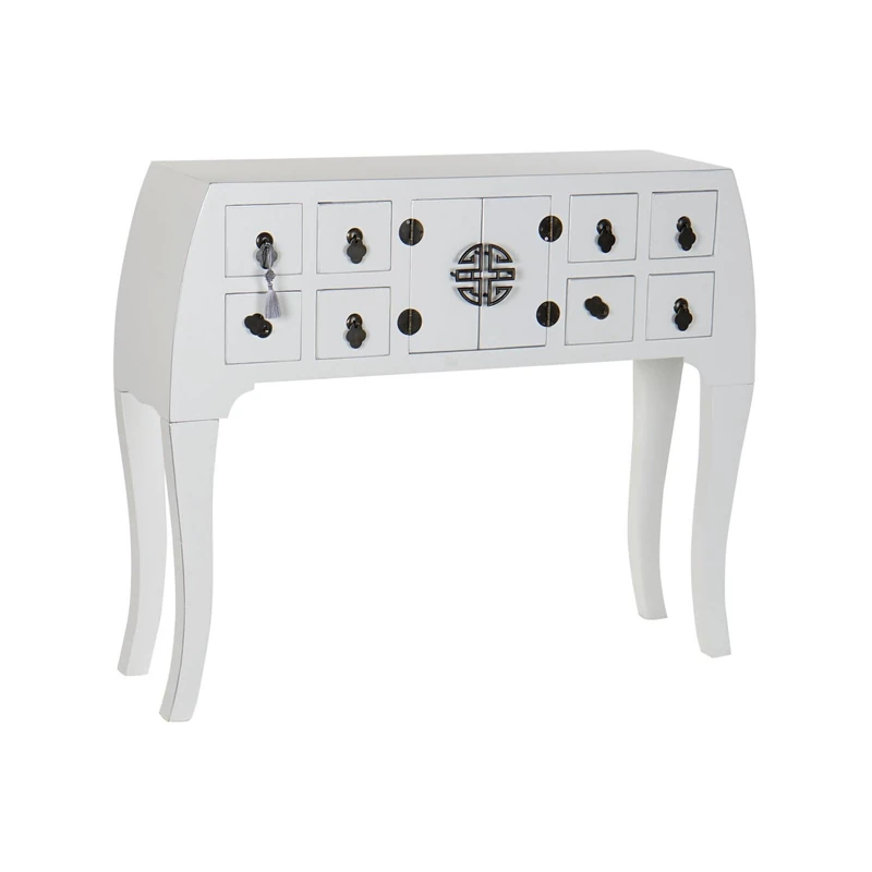 Console FIR MDF 98X26X80 20,00 Oriental White