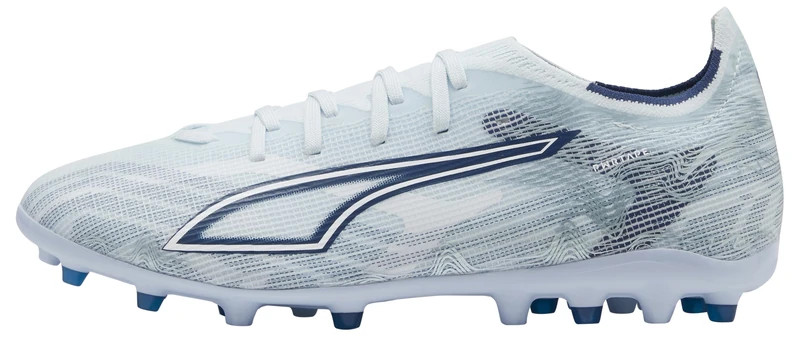 PUMA Unisex Ultra 6 Match Multi-Ground Football Boots, ICY Blue-PUMA White-Blue Jewel, 7.5 UK