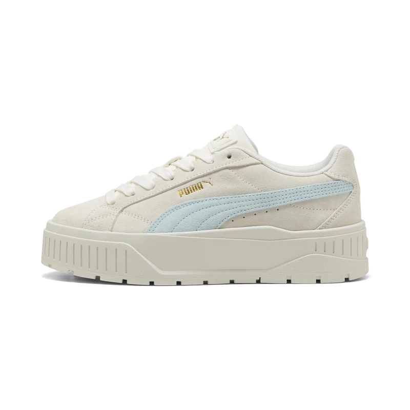 PUMA Women's Karmen II Sneaker, Warm White-Fresh Water, 4.5 UK