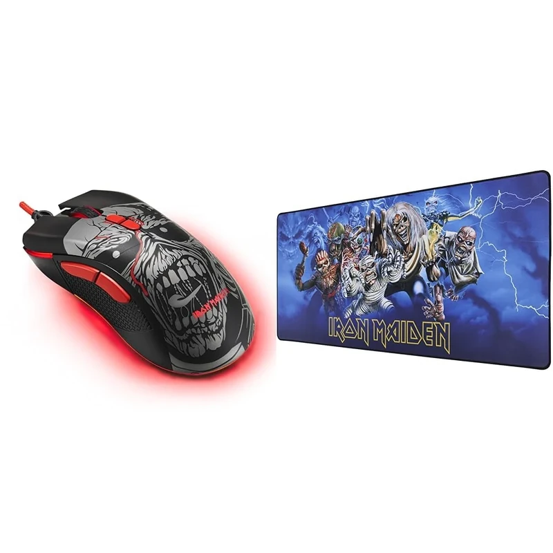 XXL Mouse pad + Mouse Iron Maiden - Image 1
