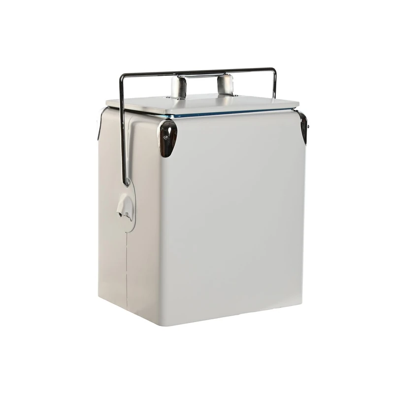 AlexandreHouse Fridge Metal PVC 32X24X43 17 Litres White