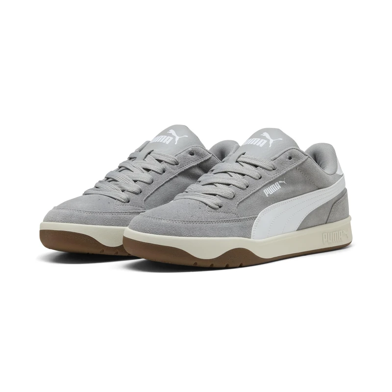 PUMA Unisex Park LT SD Sneaker, Gray Echo White, 10 UK