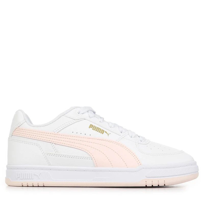 PUMA Unisex CAVEN III Sneaker, White-Jasmine Flower-Gold, 4 UK