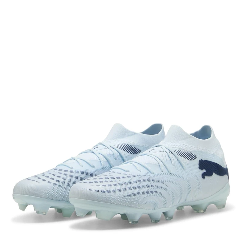 PUMA Unisex Future 9 Match Firm Ground/Artifical Ground Football Boots, ICY Blue-Blue Jewel, 10.5 UK