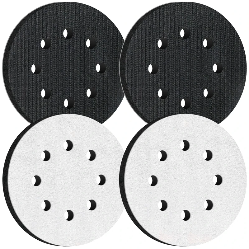4PCS 125mm Soft Sponge Pad for Random Orbital Sander