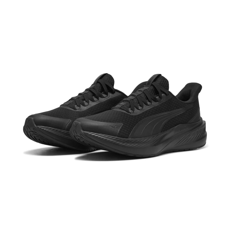 PUMA Unisex Dasher LITE SLIPTECH Road Running Shoe, Black, 10 UK
