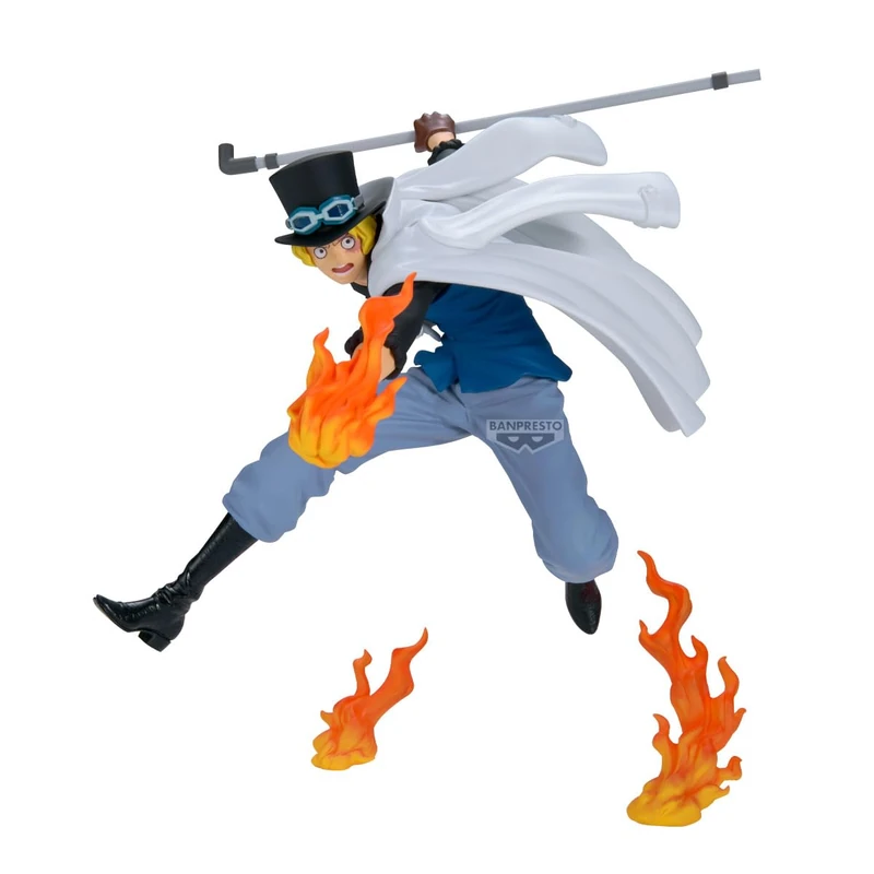 Banpresto Sabo One Piece Action Figure, Battle Record Collection, Special Edition, 12 cm, BP29651P, Multicoloured, Collectible Figure, Ideal for Anime Fans