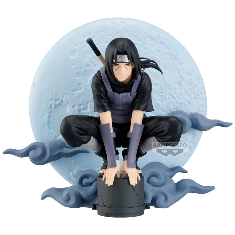 BANPRESTO Itachi Uchiha Naruto Shippuden Memorable Saga Special Action Figure, 13 cm, BP29614P, Multicoloured, Collectable Figure, Ideal for Anime Fans