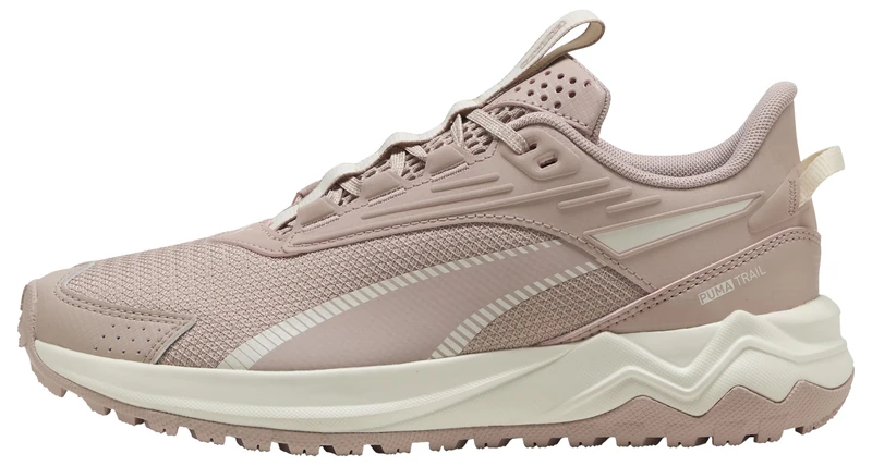 PUMA Unisex Extend LITE Trail Road Running Shoe, Rose Latte-Alpine Snow, 8 UK
