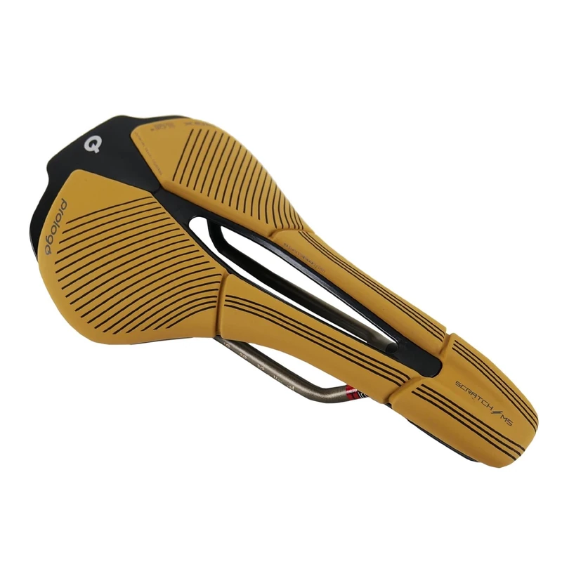 Prologo Scratch M5 PAS AGX Slide Control Saddle, Tirox Alloy Rail, 250x140mm, Light Brown