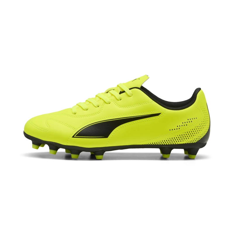 PUMA Men's Vitoria II Firm Ground/Artifical Ground Football Boots, Yellow Alert-PUMA Black, 7.5 UK
