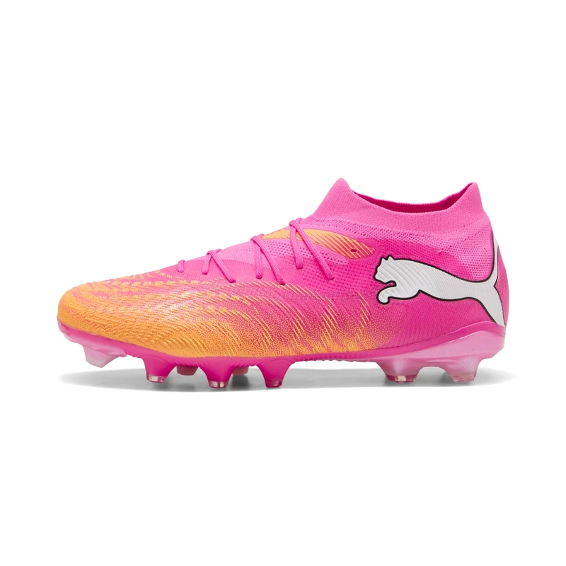 PUMA Unisex Future 9 Match Firm Ground/Artifical Ground Football Boots, Poison Pink-Sun Stream-Bright Aqua-PUMA White, 3.5 UK - Image 1