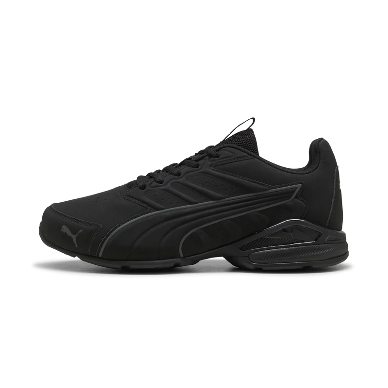 PUMA Unisex Electro SL Road Running Shoe, Black-Shadow Gray, 4 UK