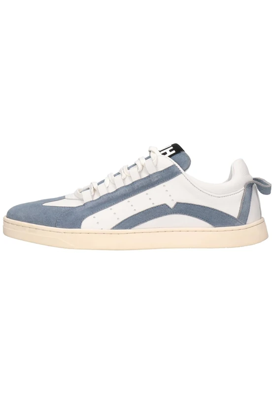 Melvin & Hamilton Men's Jaxson 1 Suede Pattini Fante Sneaker, Blue, 8 UK