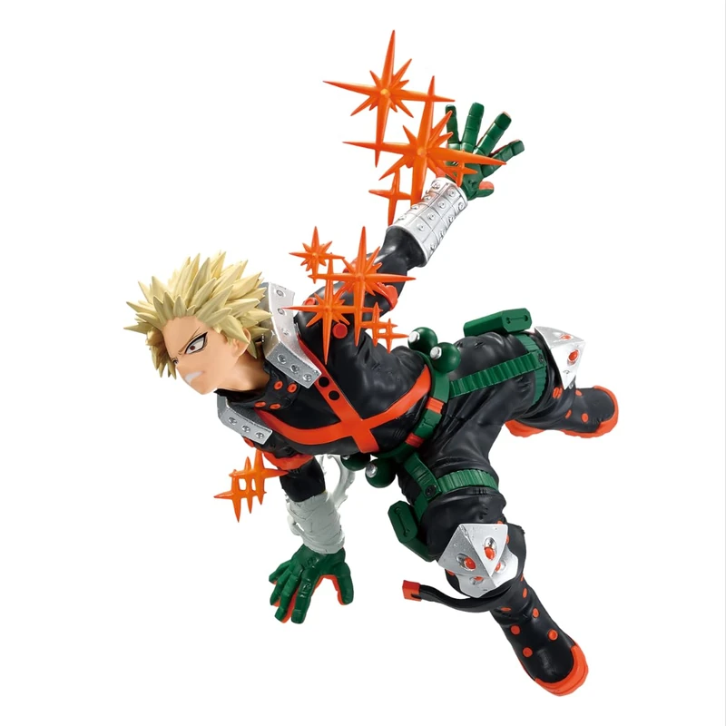Banpresto Katsuki Bakugo My Hero Academia Action Figure 13 cm, BP29666P Multicolor, Collectible Figure, Optimo for Anime My Hero Academia Fans