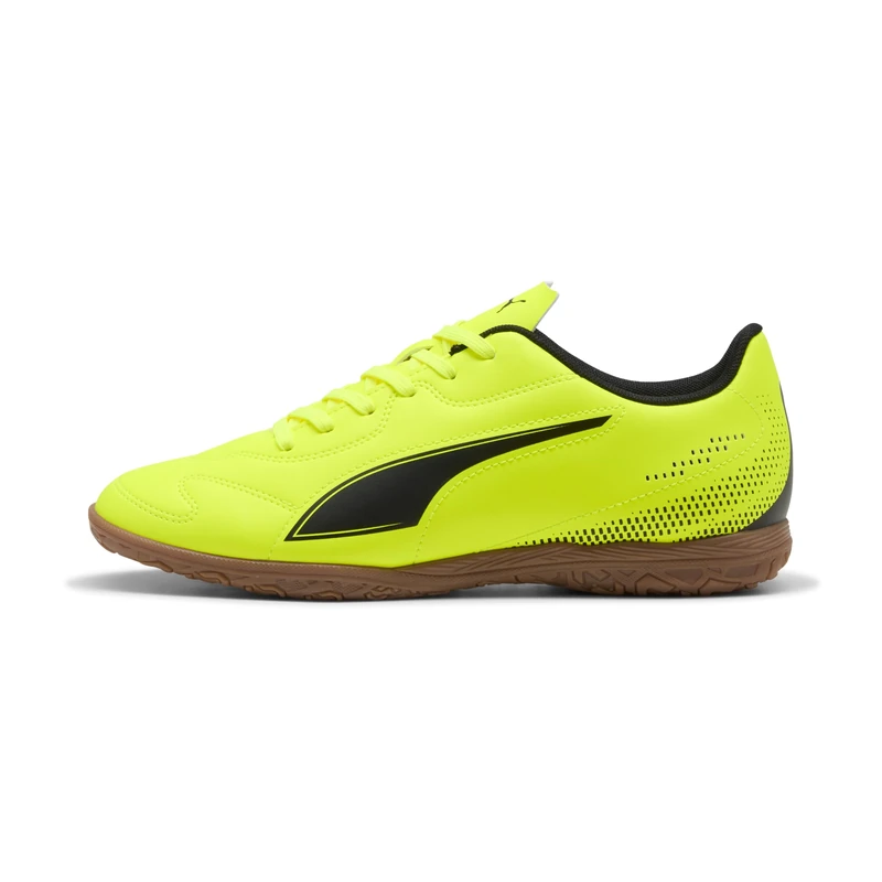 PUMA Men's Vitoria II Indoor Training Football Boots, Yellow Alert-PUMA Black, 7.5 UK