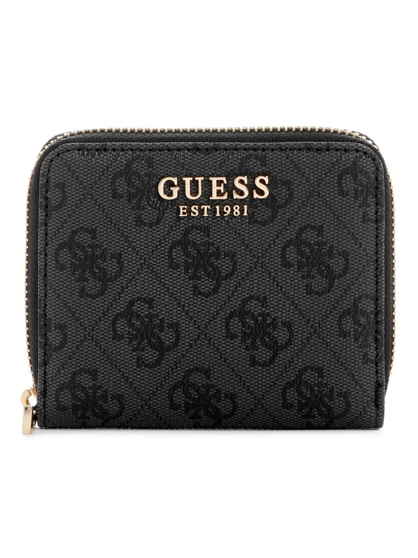 GuessWomen'sLAUREL II SLG Small Zip AROUNDZIP AROUNDCOAL LOGOT/U